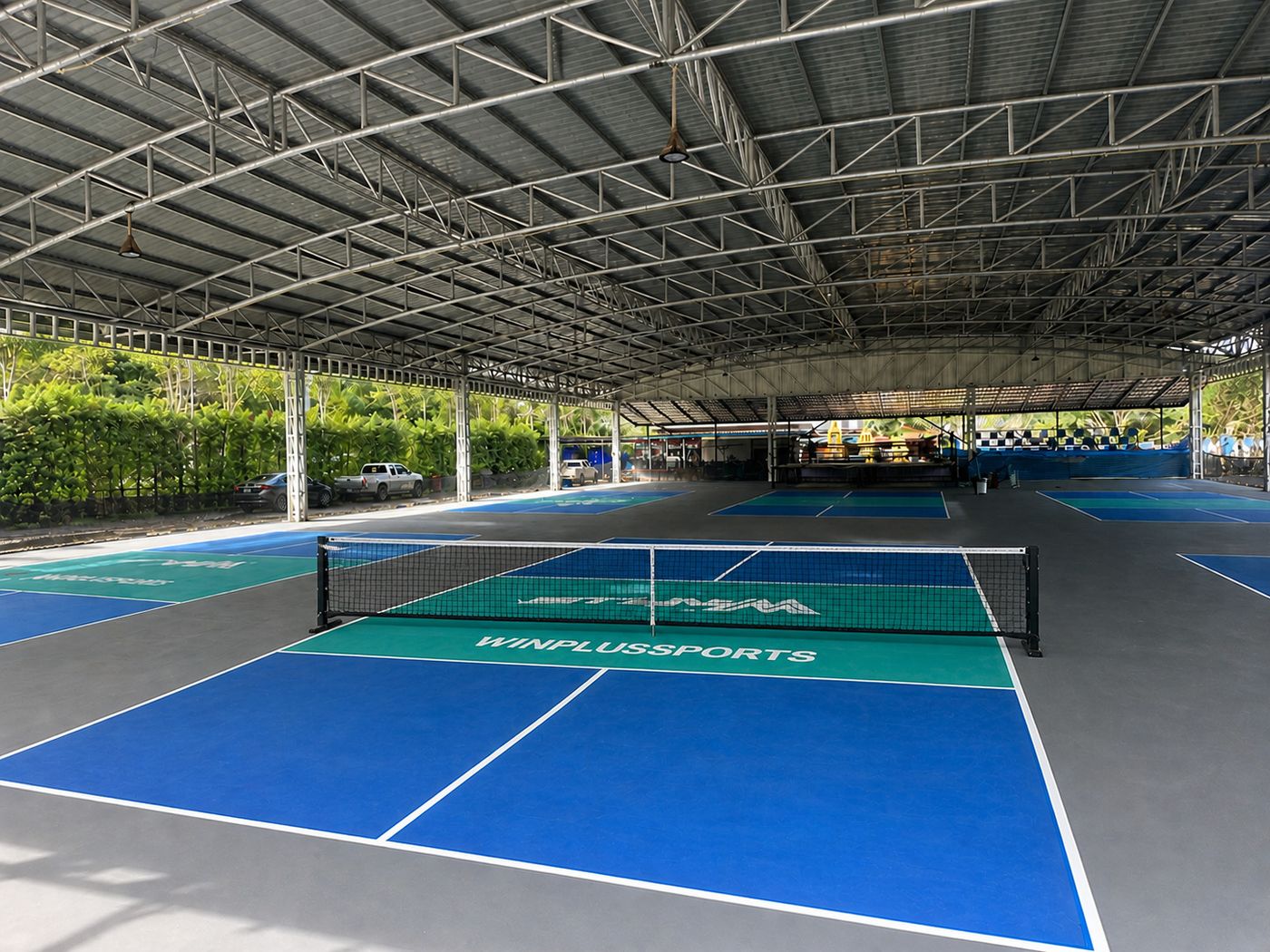 Koh Chang Sports Arena covered pickleball courts